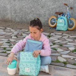 Portamerienda Milan 460 verde focas 20x15x27cm