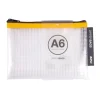 Portatodo A6 Zipper Bag transparente