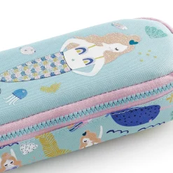 Portatodo ovalado Sirenita 20,5x4,5x6cm reciclado