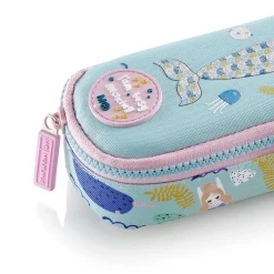 Portatodo ovalado Sirenita 20,5x4,5x6cm reciclado