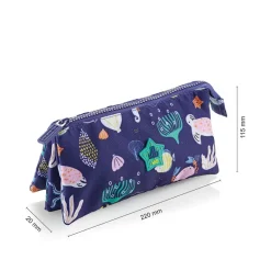 Portatodo triple Sea World reciclado