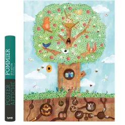 Póster pommier manzano 30x40cm