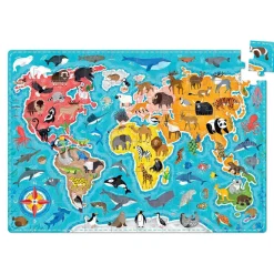 Puzzle animales del mundo 60 piezas Puzzlove