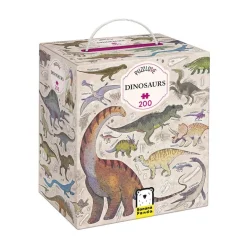 Puzzle dinosaurios 200 piezas Puzzlove