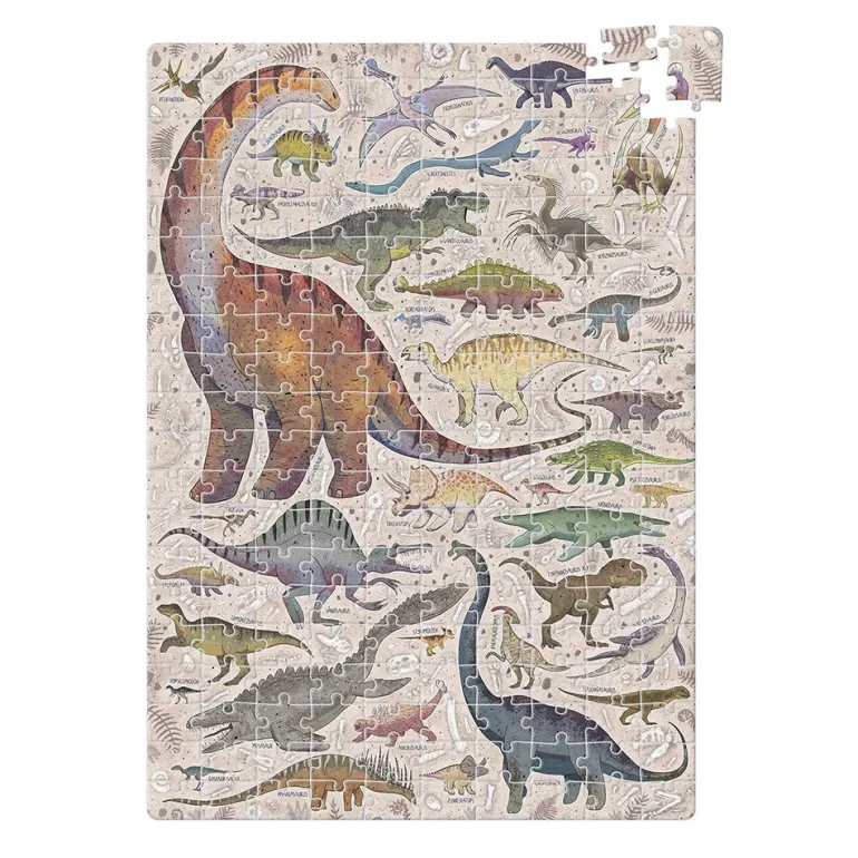 Puzzle dinosaurios 200 piezas Puzzlove