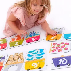 Puzzle El tren de los números 30 piezas