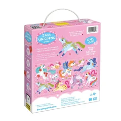 Puzzle I love unicorns 60 piezas