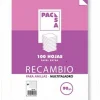 Recambio A4 pauta 2,5 mm. 100h hojas 4 taladros