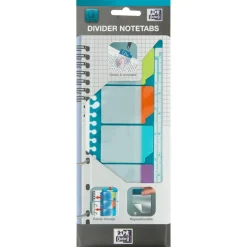 Regla con índices adhesivos reposicionable para carpeta anillas