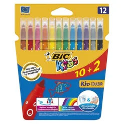 Rotulador 12 colores Bic Kids
