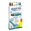 Rotulador 6 colores Turbo Maxi Giotto
