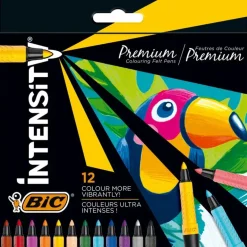 Rotulador Bic intensity 12 colores