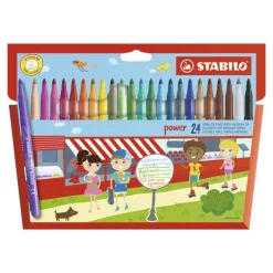 Rotulador Power 24 colores Stabilo