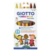 Rotulador tono piel 6 colores Giotto Turbo Maxi
