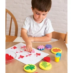 Sellos goma EVA animales 3 unidades