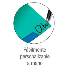 Separadores de colores tamaño A4 10 posiciones