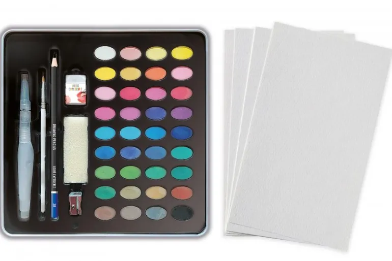 Set acuarela 36 colores Color Experience Alpino