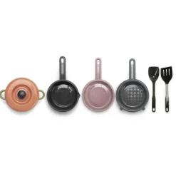 Set batería de cocina 6 pzas Eco Green Bean (Colores surtidos)