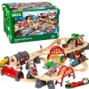 Set circuito de tren deluxe madera
