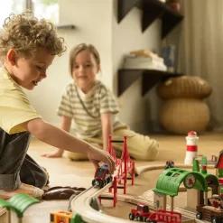 Set circuito de tren deluxe madera