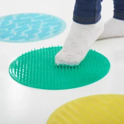 Set círculos silicona sensoriales texturas y colores