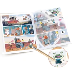 Set crea cómic con calcomanías Sailor y Gipsy