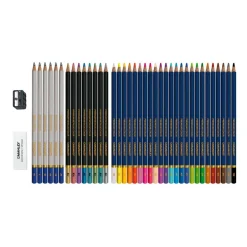 Set creativo lápices color 40 piezas Manley