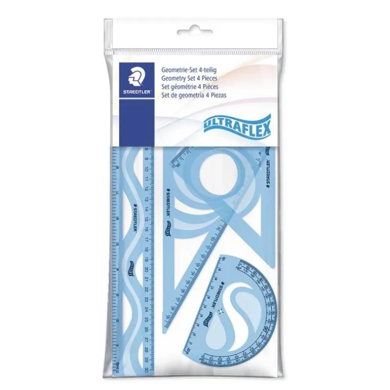 Set de trazado Ultraflex 30cm. color surtido