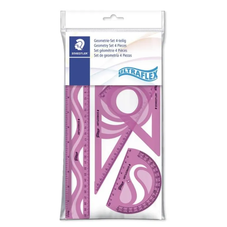 Set de trazado Ultraflex 30cm. color surtido