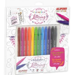Set iniciación Lettering 12 rotuladores con libro