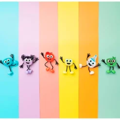 Set personaje Blair y 2 cubos azules con luz Glo Pals