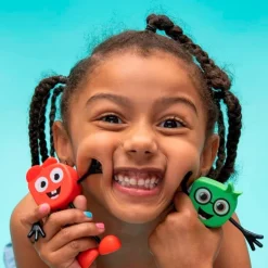 Set personaje Sammy y 2 cubos rojos con luz Glo Pals