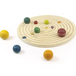 Sistema Solar 3D madera