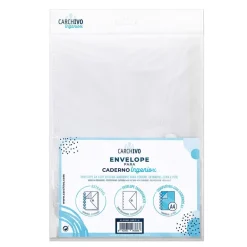 Sobre PP A4 para bloc Ingeniox transparente cierre velcro