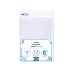 Sobre PP A5 para bloc Ingeniox transparente con cierre de velcro