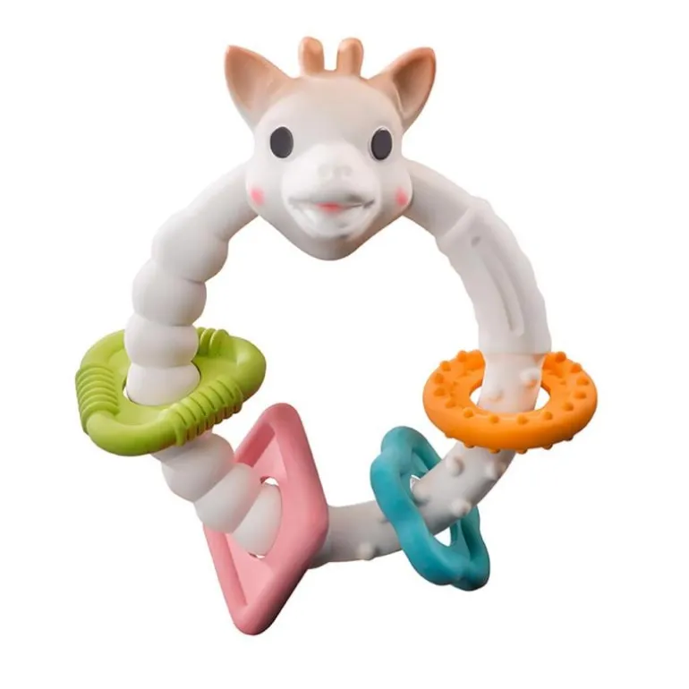 Sonajero mordedor colorings Sophie la Girafe