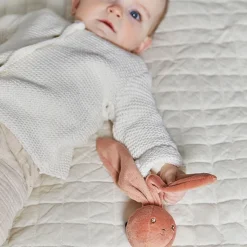 Sonajero pelota conejito terracota