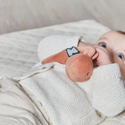 Sonajero pelota conejito terracota