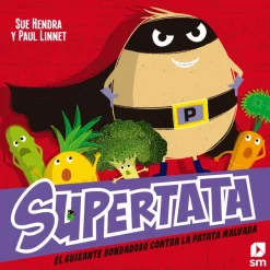 Supertata y el guisante bondadoso contra la patata malvada