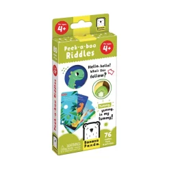 Tarjetas en inglés Peek a Boo Riddles for ages 4