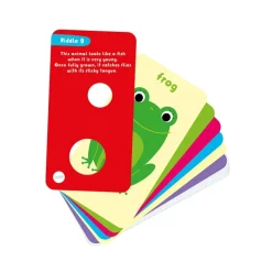 Tarjetas en inglés Peek a Boo Riddles begginer