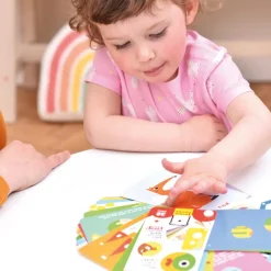 Tarjetas en inglés Peek a Boo Riddles advanced
