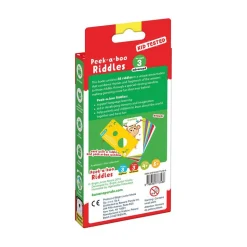 Tarjetas en inglés Peek a Boo Riddles advanced