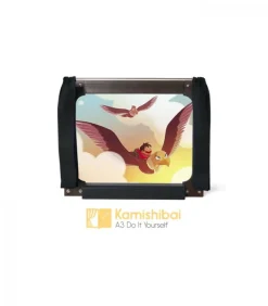 Teatro Kamishibai DIY A3 de madera. Do It Yourself