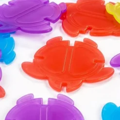 Tortugas translúcidas colores 20pzas para mesa de luz