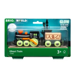 Tren fantasma brilla en la oscuridad
