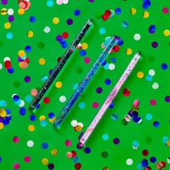 Varita con purpurina Kidoki 25cm.